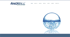 Desktop Screenshot of andwill.co.in
